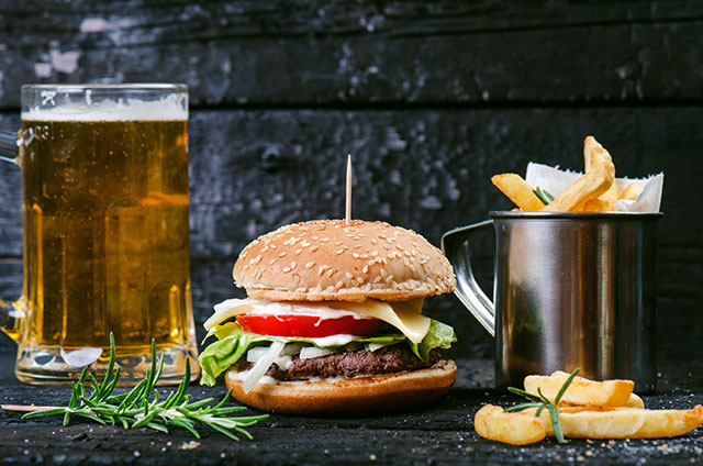 Burger and Beer