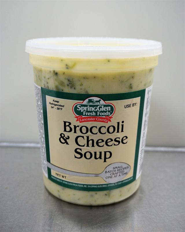 Broccoli & Cheese Soup - Spring Glen