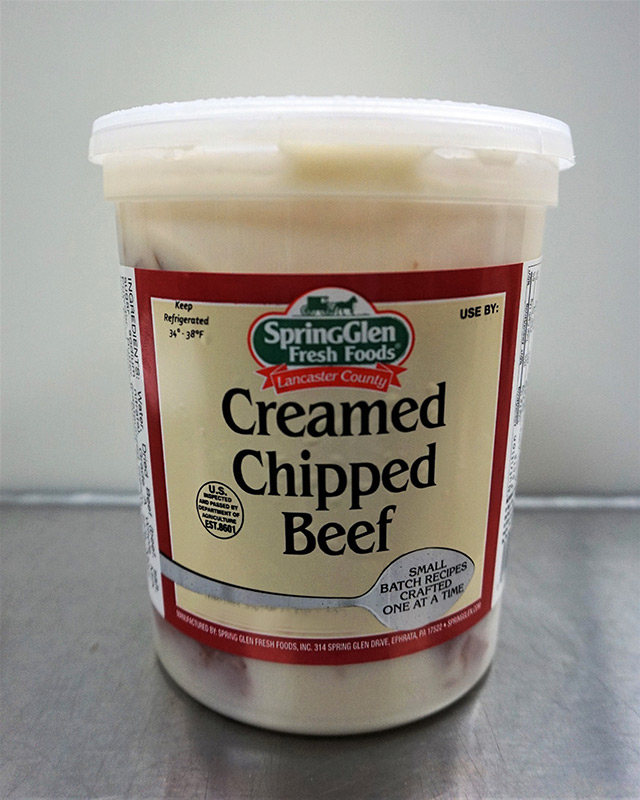 Creamed Chipped Beef - Spring Glen