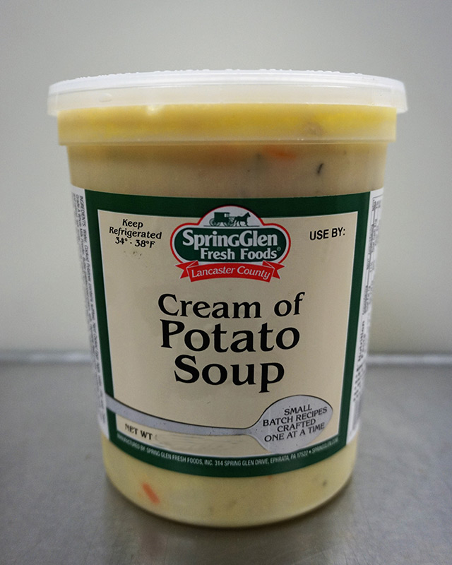 Cream of Potato Soup - Spring Glen