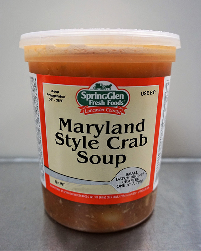 Maryland Crab Soup - Spring Glen