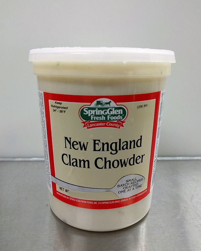 New England Clam Chowder - Spring Glen