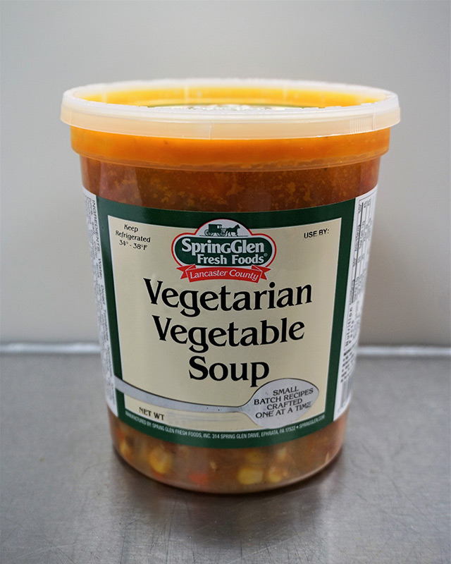Vegetarian Vegetable Soup - Spring Glen