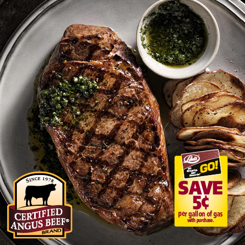 Certified Angus Beef Boneless New York <br>Strip Steaks