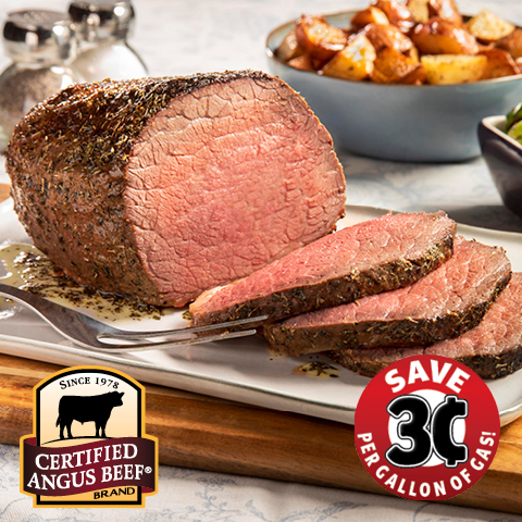 Certified Angus Beef Bottom Round or Rump Roasts