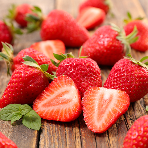 Red Ripe Strawberries