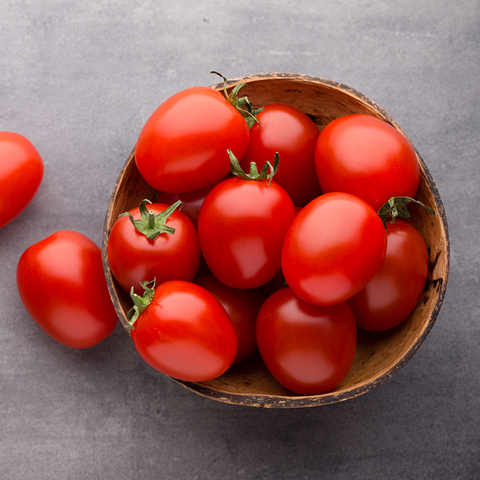 Red Ripe Plum Tomatoes