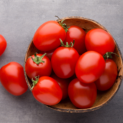 Red Ripe Plum Tomatoes