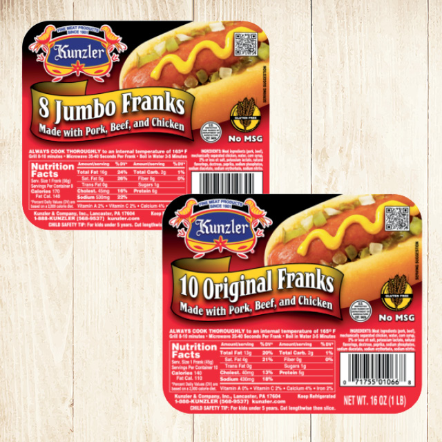Kunzler Meat Franks
