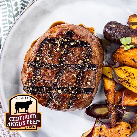 Certified Angus Beef Fresh Shoulder Tenderloin Steaks