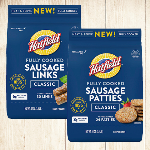 Hatfield Cooked Sausage Links or Patties