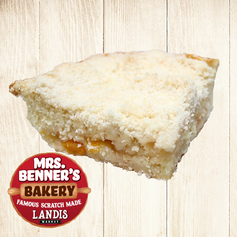 Mrs. Benner's Peach Buttercrumb Cake