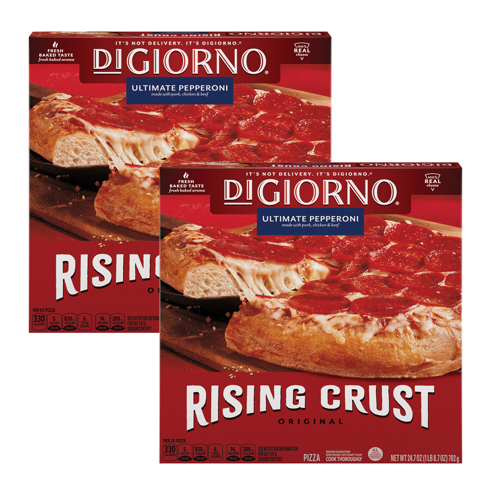 DiGiorno Hand Tossed, Rising Crust, Crescent Crust, Classic Thin Crust or Wood Fired Pizza