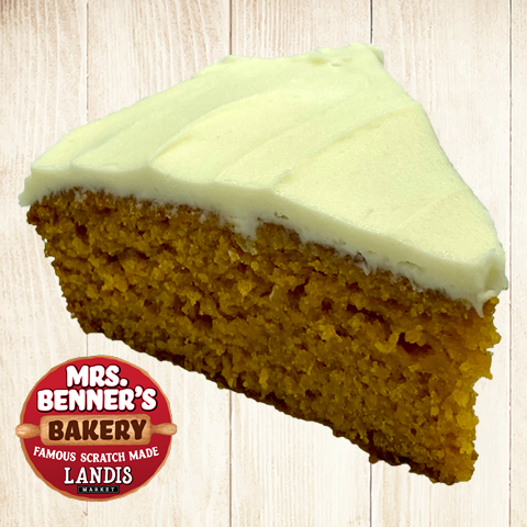 Mrs. Benner's Pumpkin Cake w/ Cream Cheese Icing