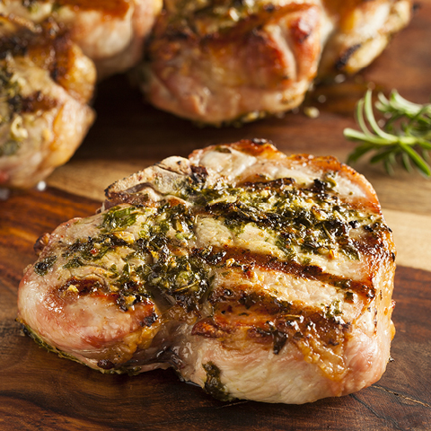 Fresh Boneless Center Cut Pork Chops or Country Style Ribs