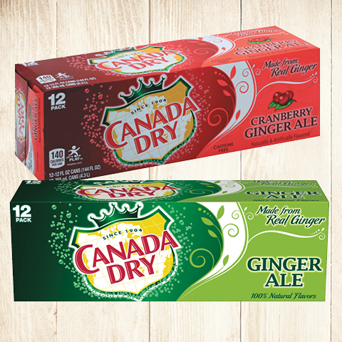 Canada Dry 12 Pack Cans