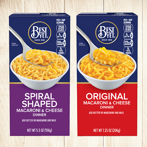 Original or Spiral Mac and Cheese