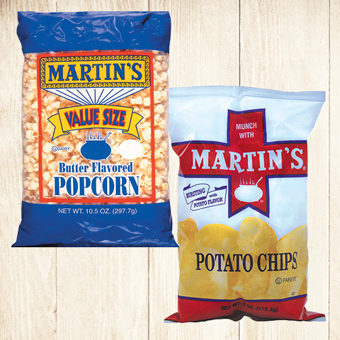 Regular, Kettle Chips or Popcorn