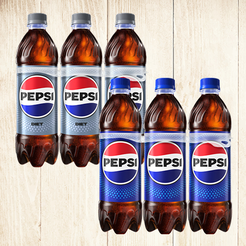 Pepsi 6 Pack Bottles