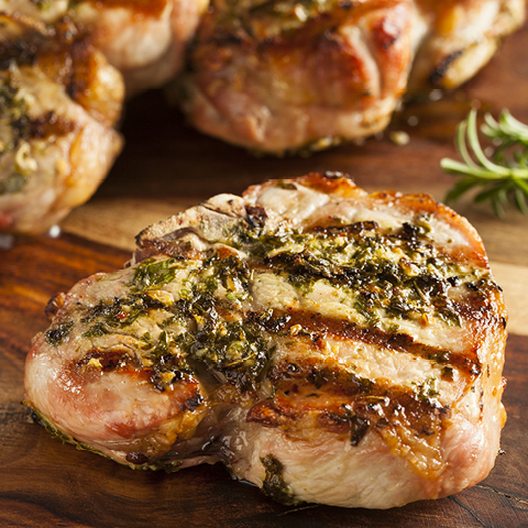 Fresh Boneless Center Cut Pork Chops or Country Style Ribs