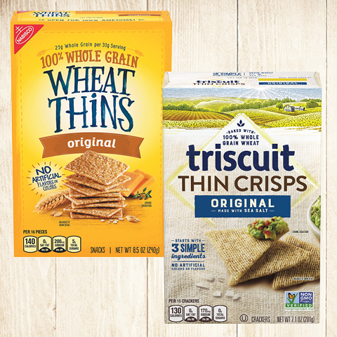 Nabisco Wheat Thins or Triscuit Crackers