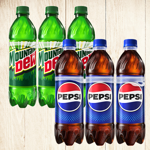 Pepsi 6 Pack Bottles