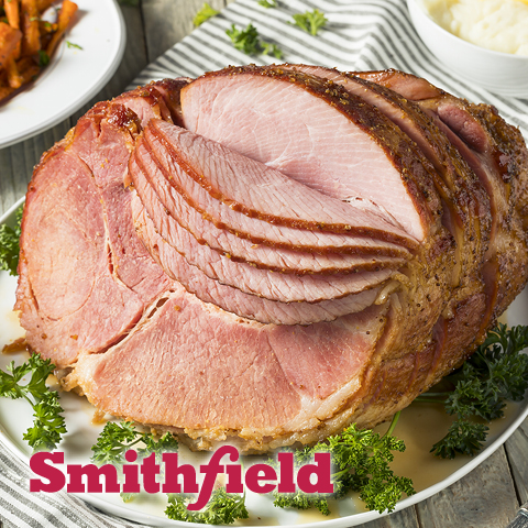Smithfield Bone-In Spiral Sliced Ham Half