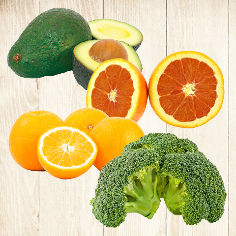 Hass Avocados, XL Cara Cara or Sunkist Navel Oranges, or Broccoli Crowns